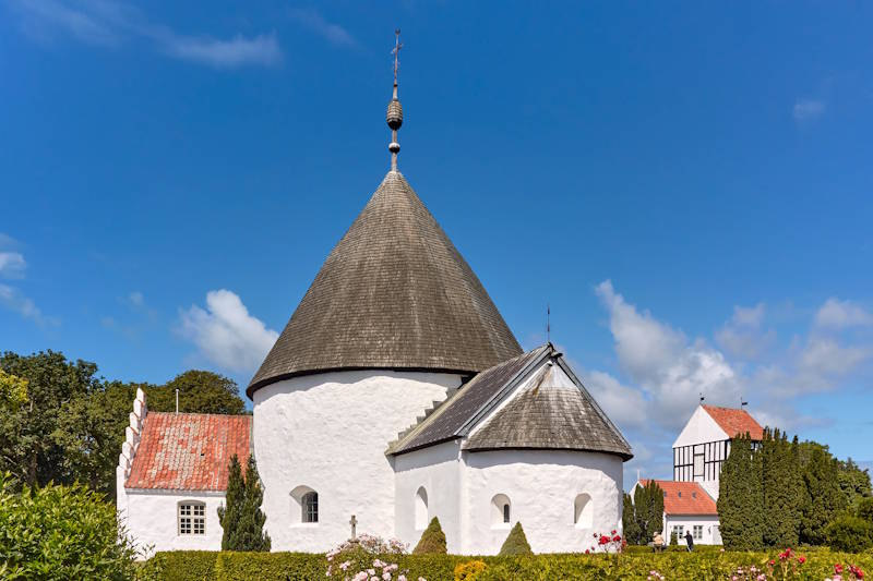 Rundkirche in Nyker (Ny Kirke) auf Bornholm