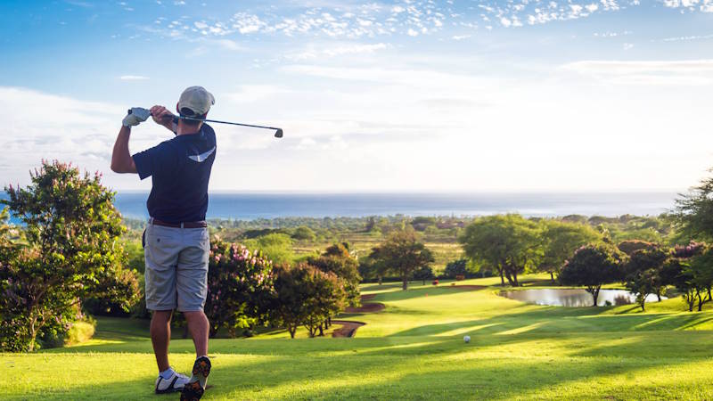 Golf spielen