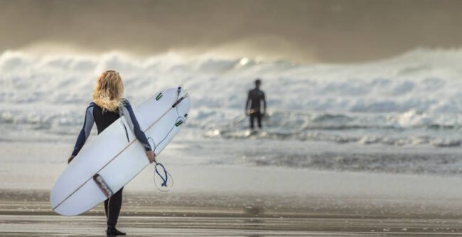 Surfen in Dänemark